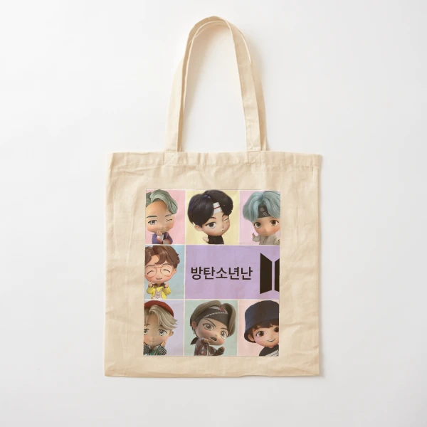TinyTAN公式* BTS トートバッグ *Dynamite コットン100% 楽天市場】送料無料 公式 BTSグッズ Tiny TAN Dynamite マルチ