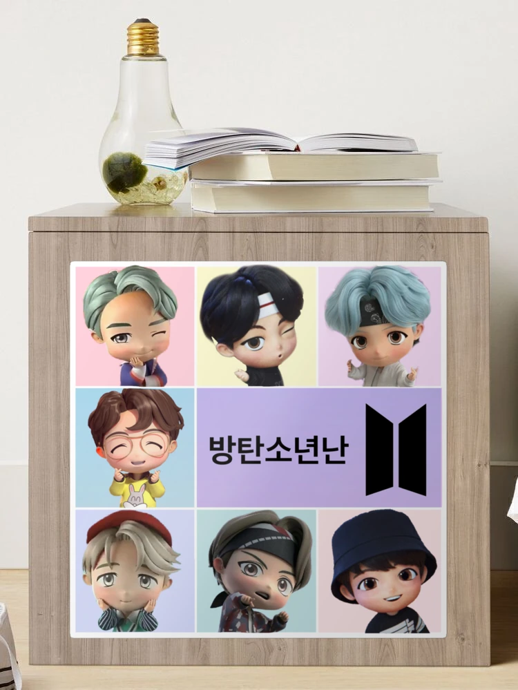 BTS Members TinyTan Sticker by Farhan Laksono - Pixels