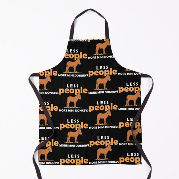 Item preview, Less People Mini Pet Lover Miniature Donkey graphic designed and sold by jakehughes2015.