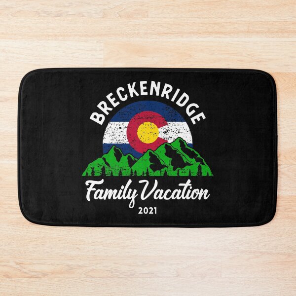 Item preview, Mountain Colorado Flag Breckenridge Family Vacation 2021 print designed and sold by jakehughes2015.