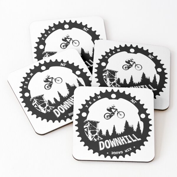 Item preview, Downhill (Black on White) designed and sold by Kim Gauge.