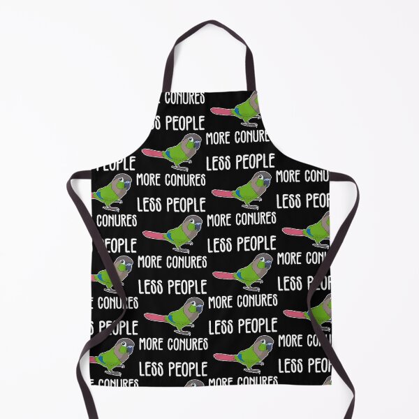 Item preview, Funny Parrot Lover Less People Green Cheek Conure print designed and sold by jakehughes2015.