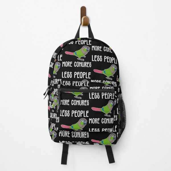 Item preview, Funny Parrot Lover Less People Green Cheek Conure print designed and sold by jakehughes2015.