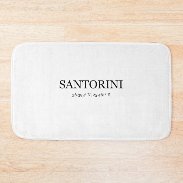 Item preview, Santorini, Greece Coordinates designed and sold by BellaHope1.