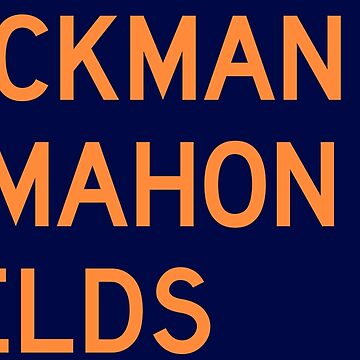 Luckman/McMahon/Fields (Chicago Bears) Essential T-Shirt for Sale by  90sBullsShirts