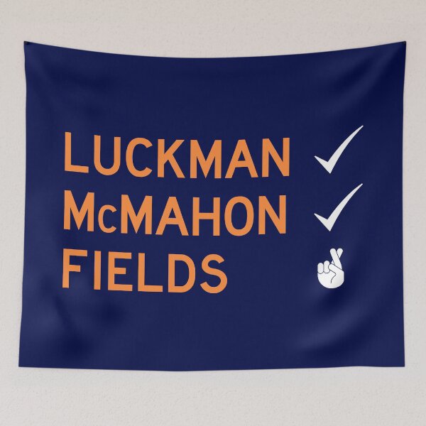 Item preview, Luckman/McMahon/Fields (Chicago Bears) designed and sold by 90sBullsShirts.