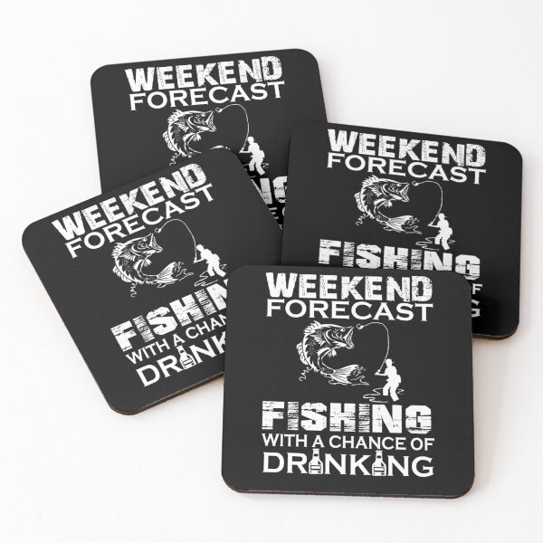 Item preview, weekend fishing funny saying gift designed and sold by BrennaEirlys.