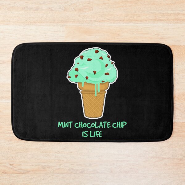 Item preview, Life Funny Ice Cream Quote Mint Chocolate Chip design designed and sold by jakehughes2015.
