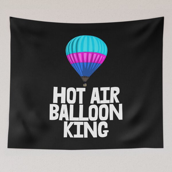 Item preview, Hot Air Balloon King designed and sold by Bendthetrend.
