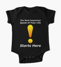 The Most Important Quest - WoW Nerd Gamer Geek One Piece - Short Sleeve