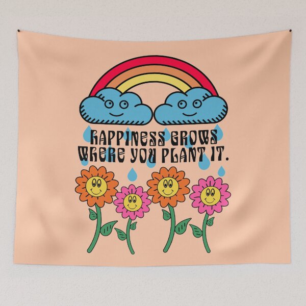 Item preview, Happiness Grows Where You Plant It designed and sold by Julia Santos.