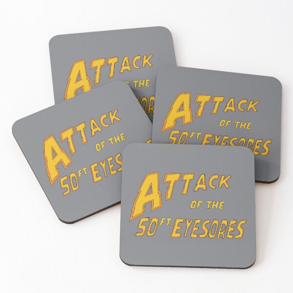 Item preview, Attack of the 50ft Eyesores designed and sold by thebcarts.