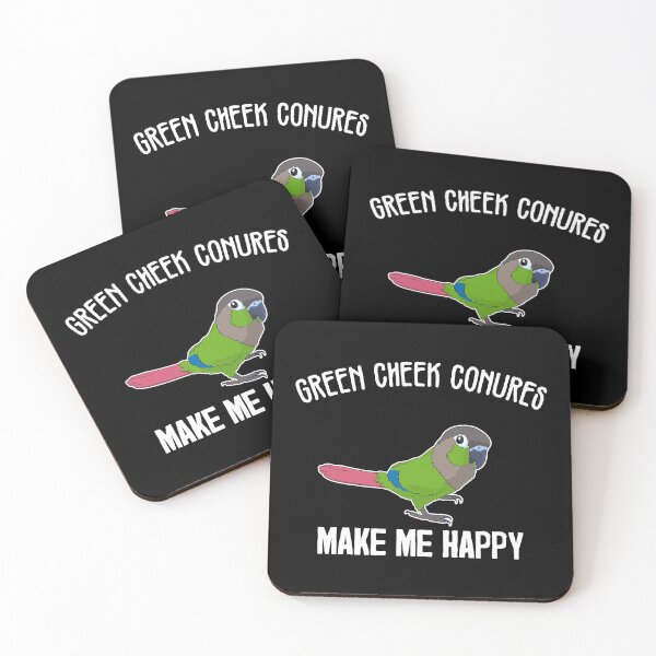 Item preview, Funny Parrotlet Happy Green Cheek Conures product designed and sold by jakehughes2015.