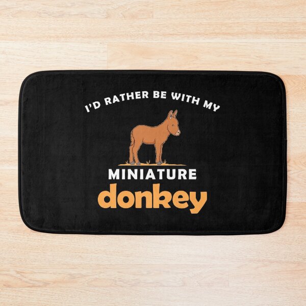 Item preview, Mini Pet Lover I'd Rather Be With My Miniature Donkey print designed and sold by jakehughes2015.