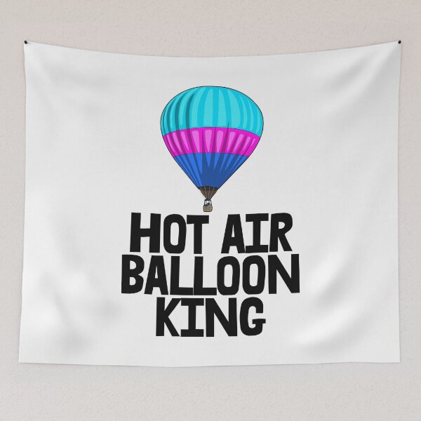 Item preview, Hot Air Balloon King designed and sold by Bendthetrend.