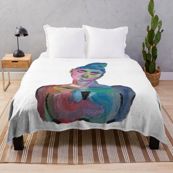 Item preview, Colorful Person - Original Artwork - Painting designed and sold by karpilart.