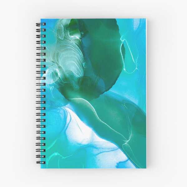 Item preview, Teal Meadly Marble Watercolor designed and sold by Designs By YL.