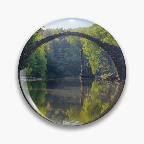 Item preview, Bridge And Trees Art designed and sold by FunnyDio.