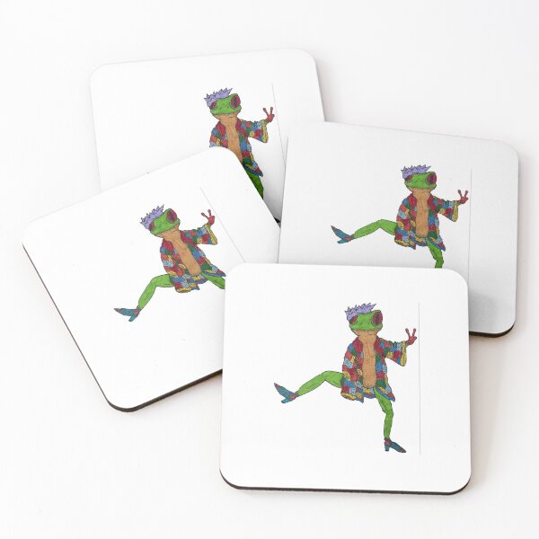 Item preview, Chaotic Colorful Frog designed and sold by sunflower-songs.