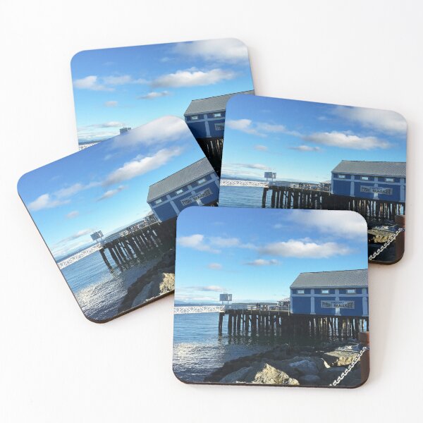 Item preview, Fish Market, Ocean Pier, Sydney British Columbia designed and sold by MissLissaLou.