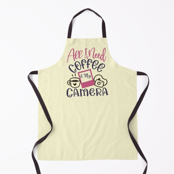 Item preview, All I Need Is Coffee And My Camera (v2) - Funny Quotes designed and sold by DebbisPalette.