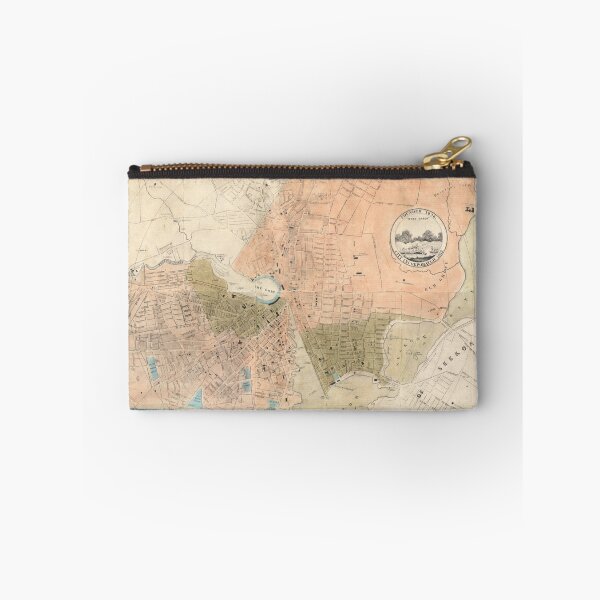 Item preview, Vintage Map of Providence Rhode Island (1851) designed and sold by BravuraMedia.