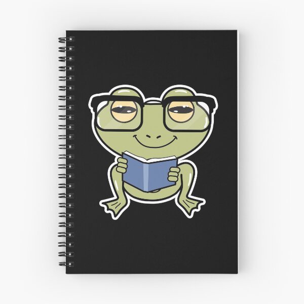 Item preview, Frog Nerd Book Glasses designed and sold by Snabdesign84.