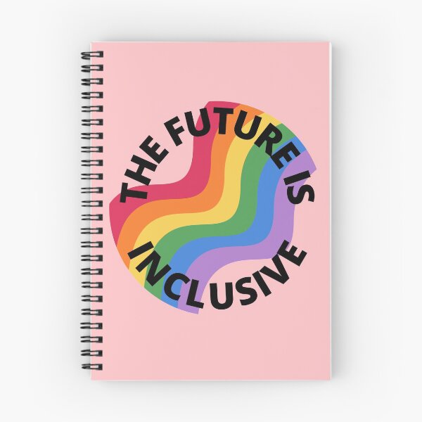 Item preview, The Future Is Inclusive Pride Rainbow Pink designed and sold by Wanderior.