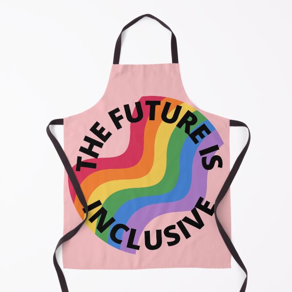 Item preview, The Future Is Inclusive Pride Rainbow Pink designed and sold by Wanderior.