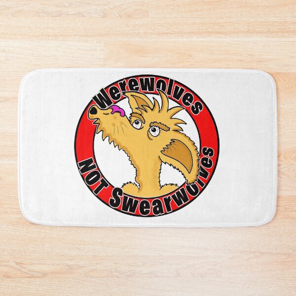 Item preview, Werewolves NOT Swearwolves designed and sold by loganferret.