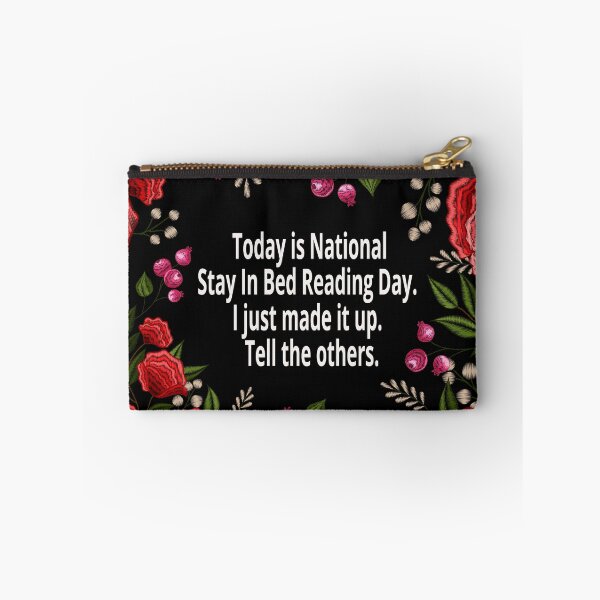 Item preview, Stay In Bed Reading Day  designed and sold by FunWithChemo.