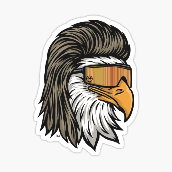 eagle with mullet