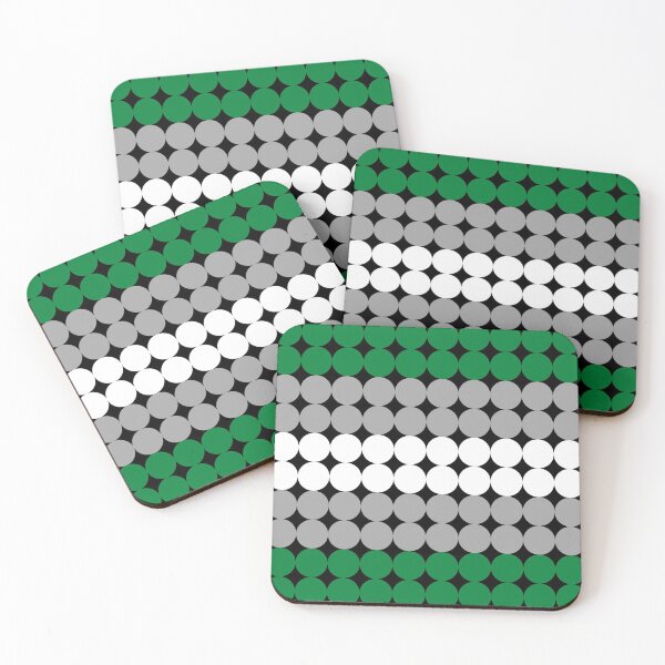 Item preview, Pride Flag Dots - greyromantic designed and sold by thesassypanda.