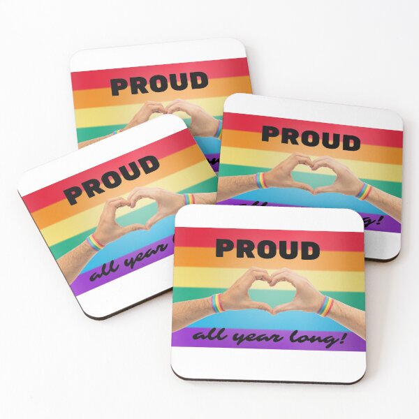 Item preview, PROUD... all year long! designed and sold by SunCoastTees.