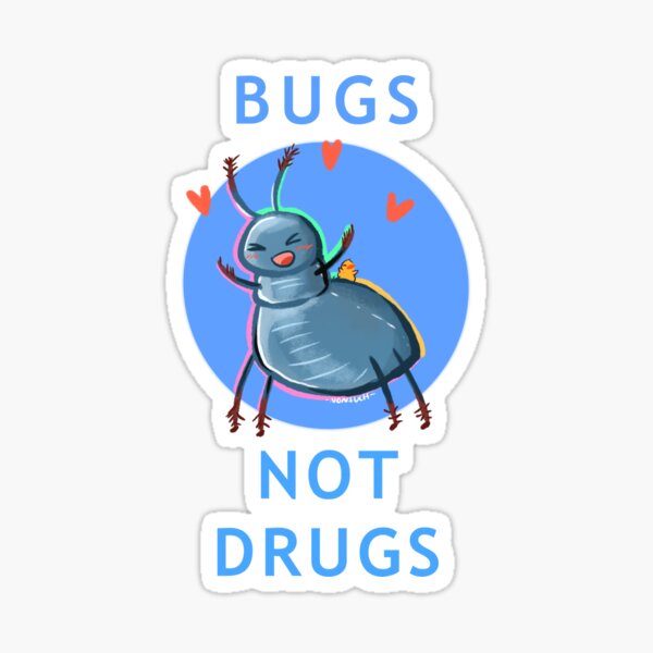 Item preview, Bugs Not Drugs designed and sold by AG Nonsuch.