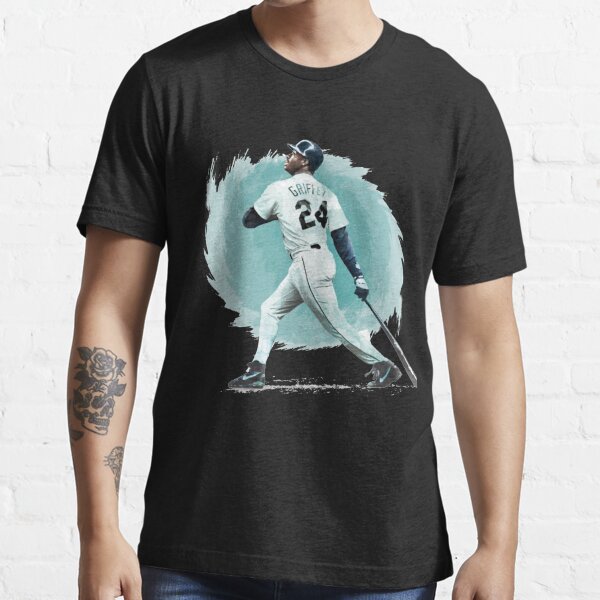 Ken Griffey Jr Walk Off Mariners T-Shirt from Homage. | Teal | Vintage Apparel from Homage.