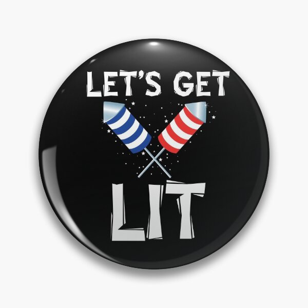 Item preview, Vintage Lets Get lit Typography and illustration  designed and sold by garniturex.