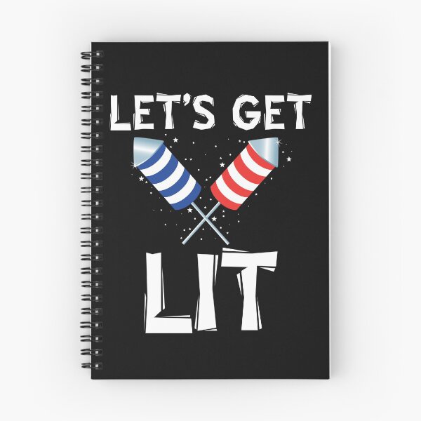 Item preview, Vintage Lets Get lit Typography and illustration  designed and sold by garniturex.