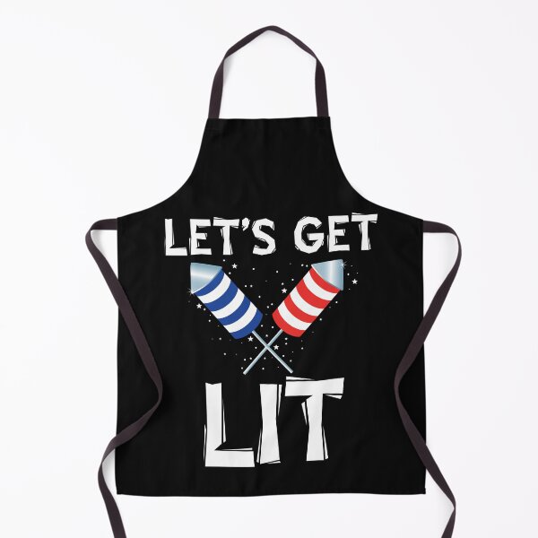 Item preview, Vintage Lets Get lit Typography and illustration  designed and sold by garniturex.