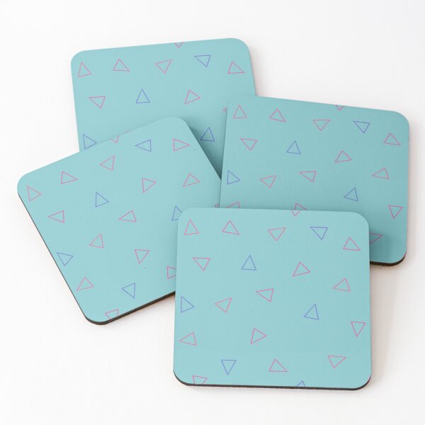 Item preview, Purple and Pink Triangles designed and sold by CPArtStudios.