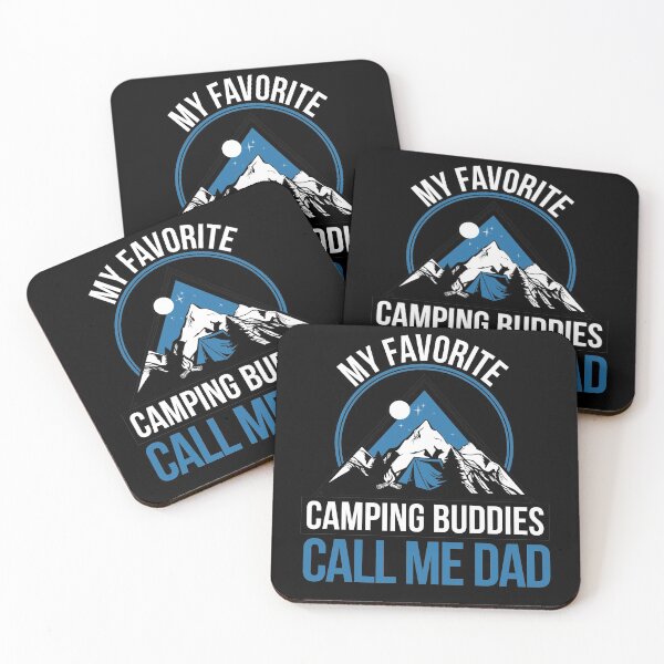 Item preview, My Favorite Camping Buddies Call Me Dad - Hiking Adventure designed and sold by Pau Baz.