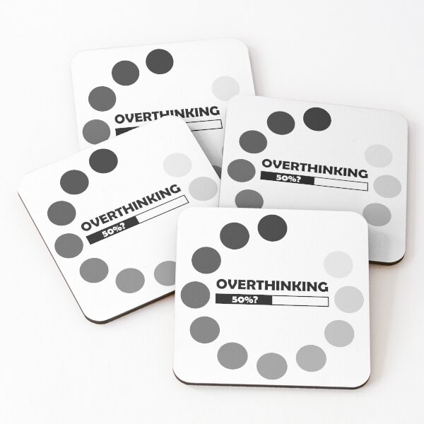 Item preview, Overthinking Loading Bar designed and sold by Harley-Jay.