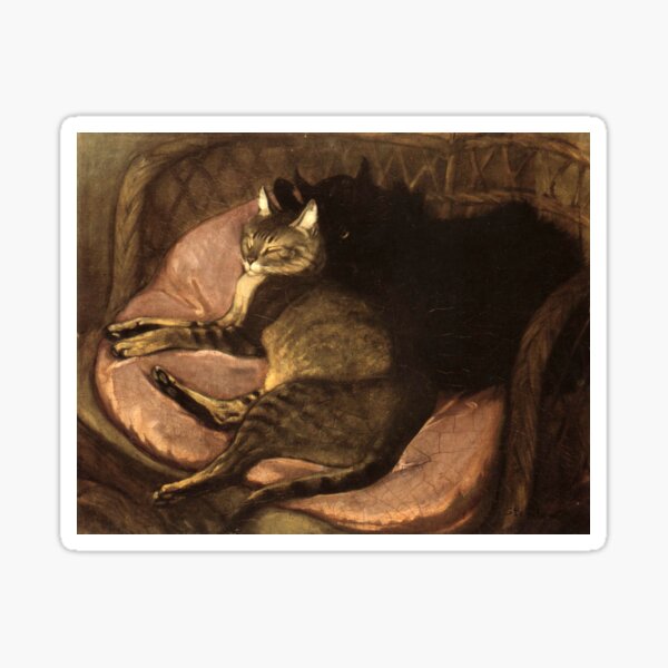 Théophile Steinlen Painter (1859-1923) Sticker