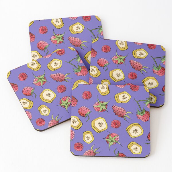 Item preview, Strawberry Mix Fruits and Berries All Over Summer Spring Pattern designed and sold by travellb.