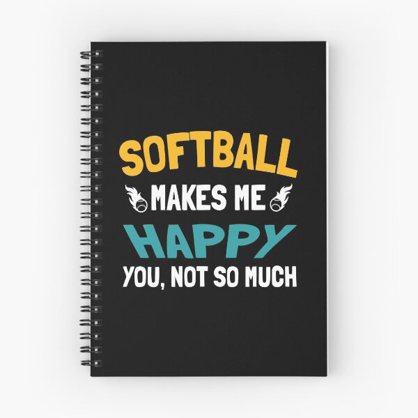 Item preview, Softball Makes Me Happy You Not So Much,American Softball Player,Funny Softball Saying Great Give For Dad designed and sold by Rassitni.