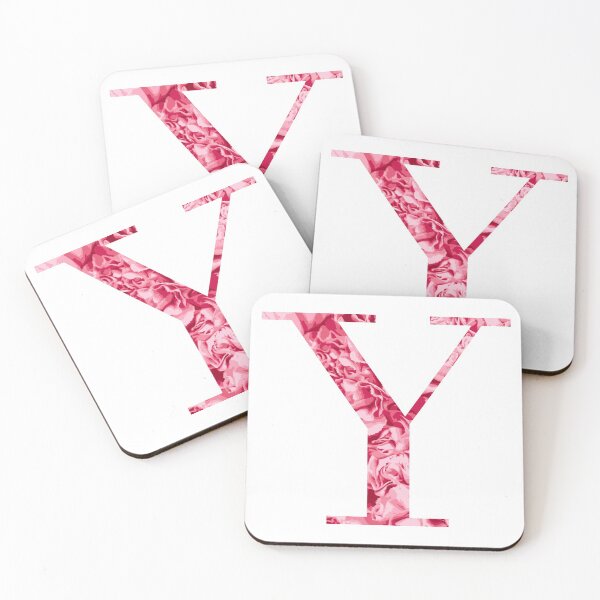 Item preview, Letter Y - Light Pink Flowers designed and sold by CiaraPrints.