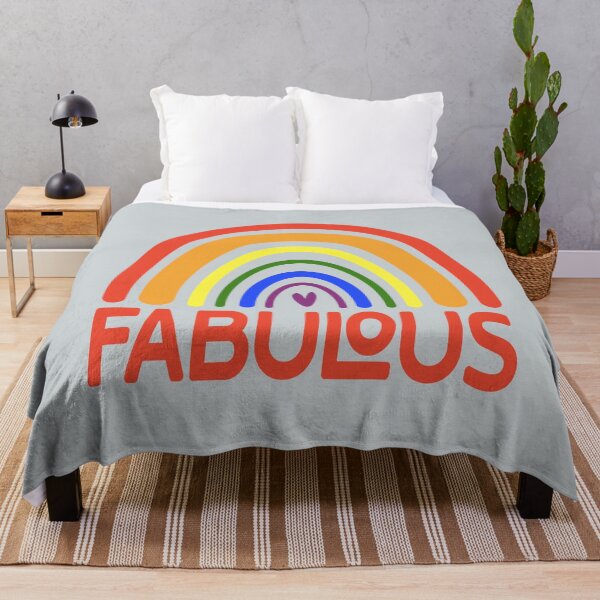 Item preview, Rainbow Queer and Fabulous | LGBTQ Pride designed and sold by Petra Becker.