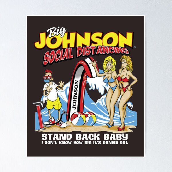 Big Johnson Fishing Boats Poster