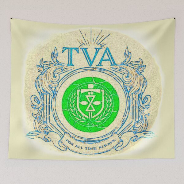 Artikelvorschau, TVA verblasstes Wappen in Loki-Farben entworfen und verkauft von Kyllerbuzcut.