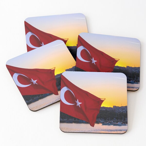 Item preview, Turkish Flag designed and sold by Daniel's Destinations.